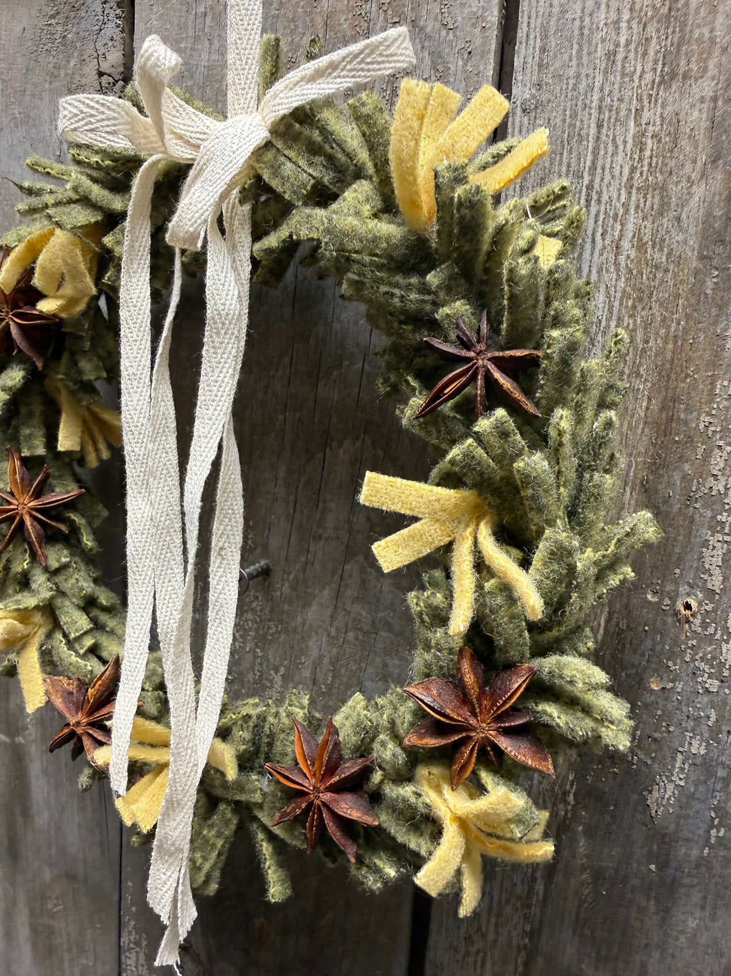Wool Wreath, Assorted