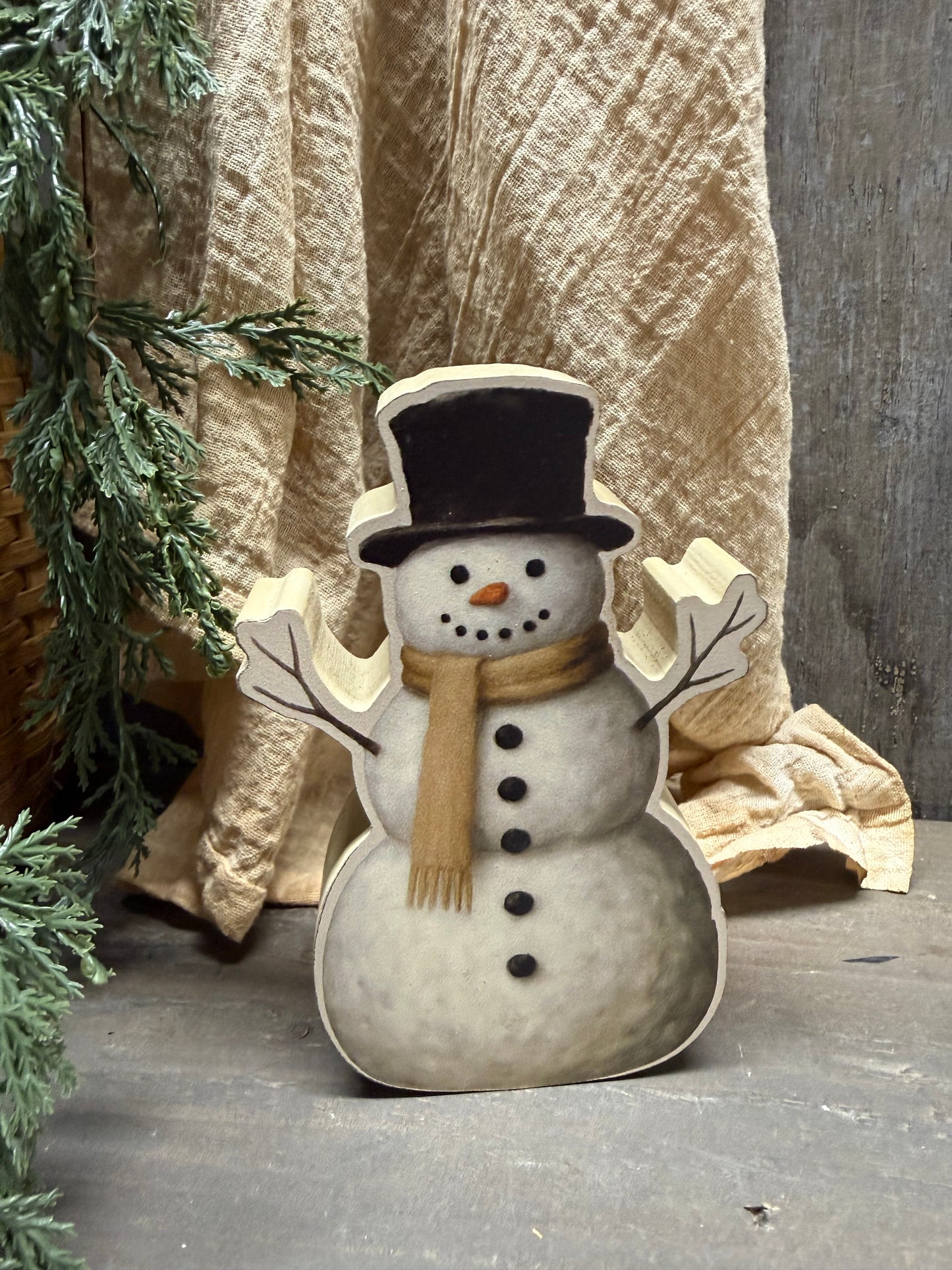 Snowmen, Set/2, CHUNKY TOP HAT