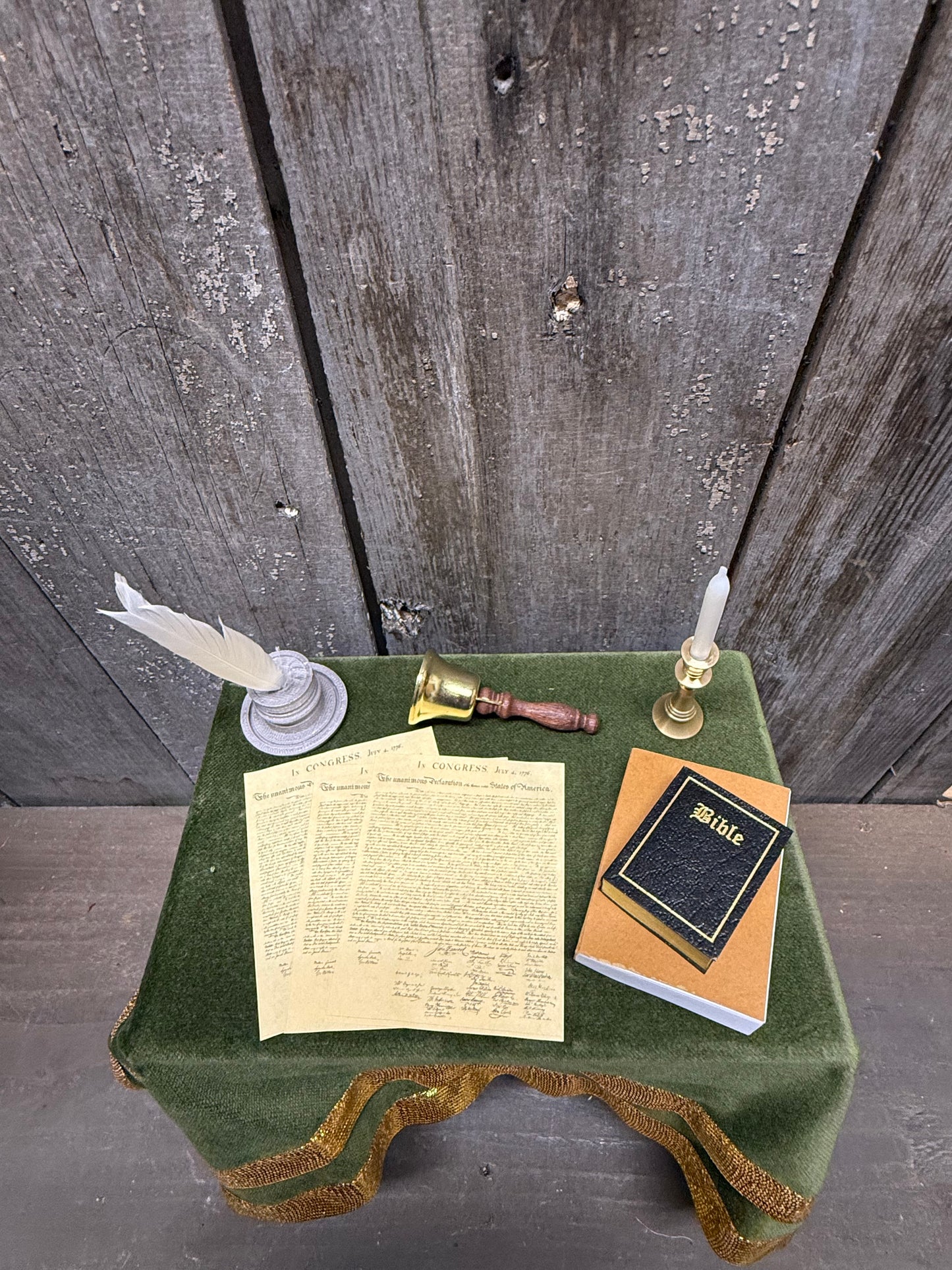 DECLARATION OF INDEPENDENCE TABLE