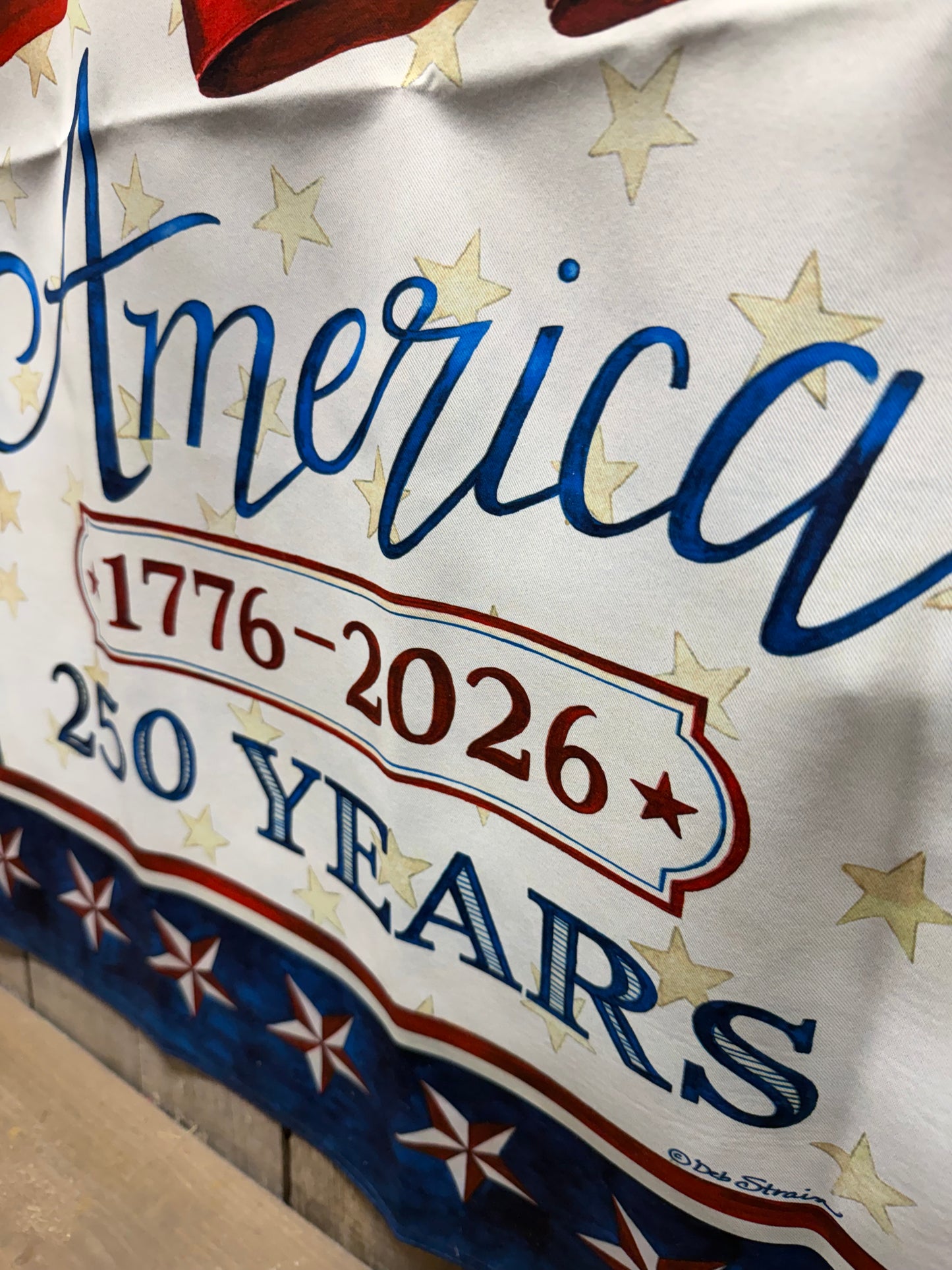 Flag, 28"x 40", AMERICA 250 YEARS