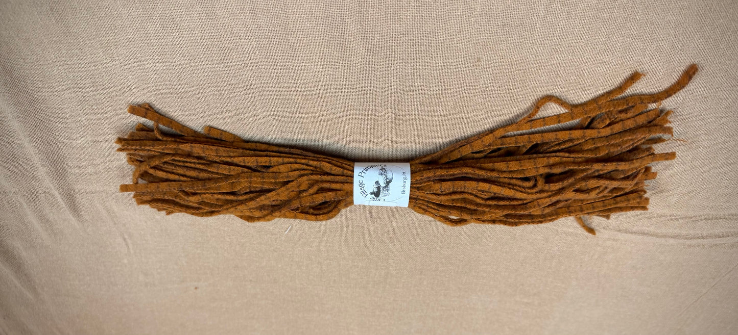 WOOL STRIPS, #8, 1/4", Pack of 50, Assorted Colors