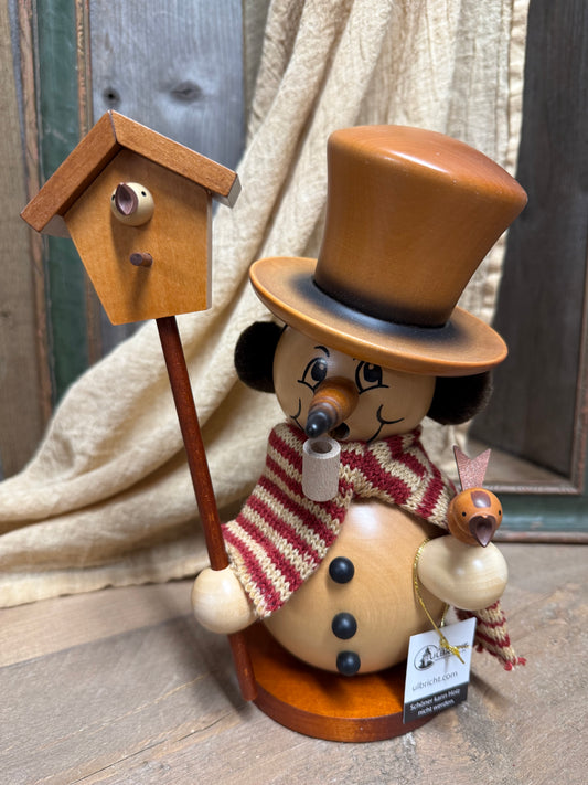 SNOWMAN AVIARY, 9" Smoker