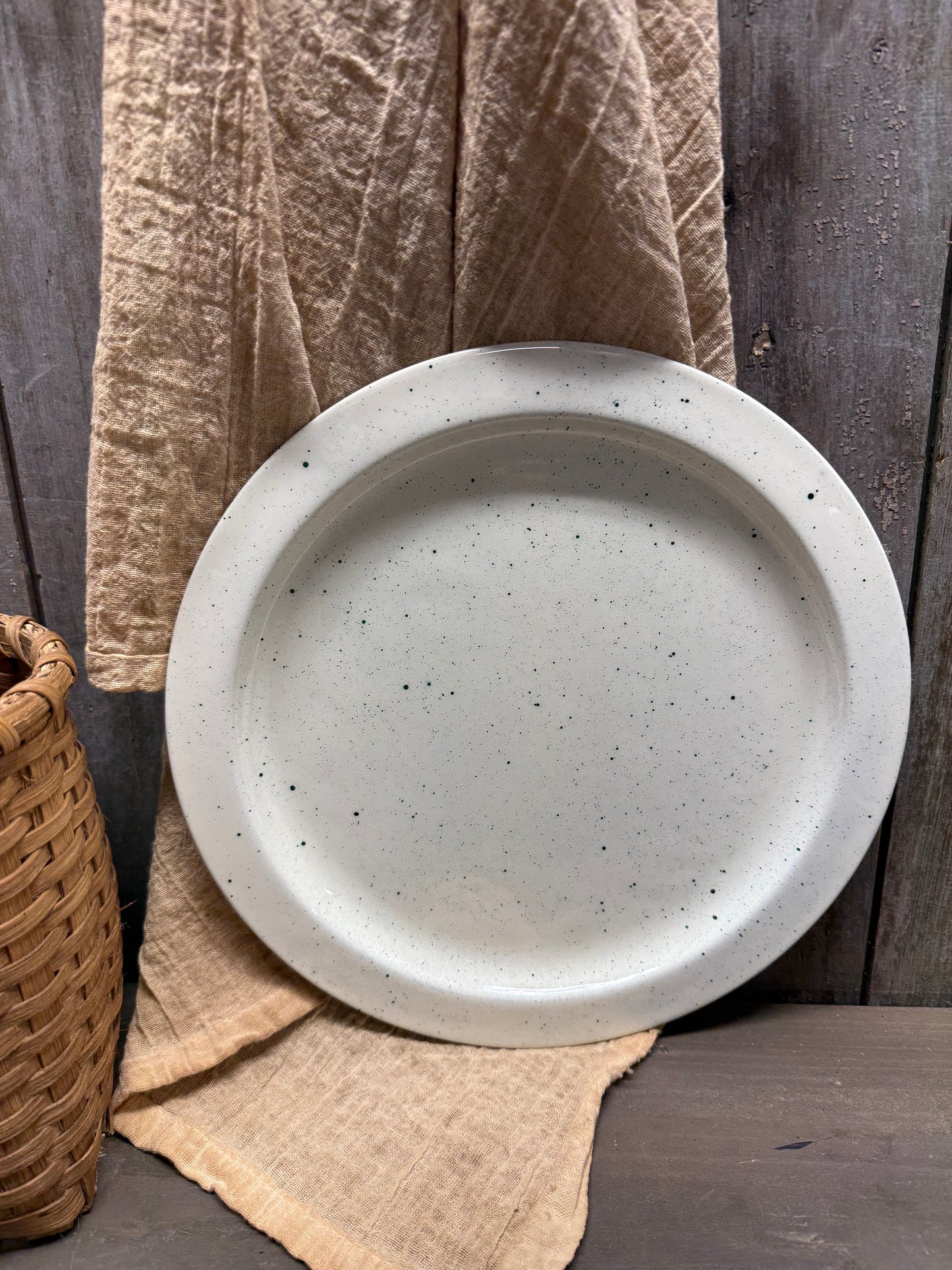 Dishes, Enamel, Set/4. CAMP SPLATTER WEAR