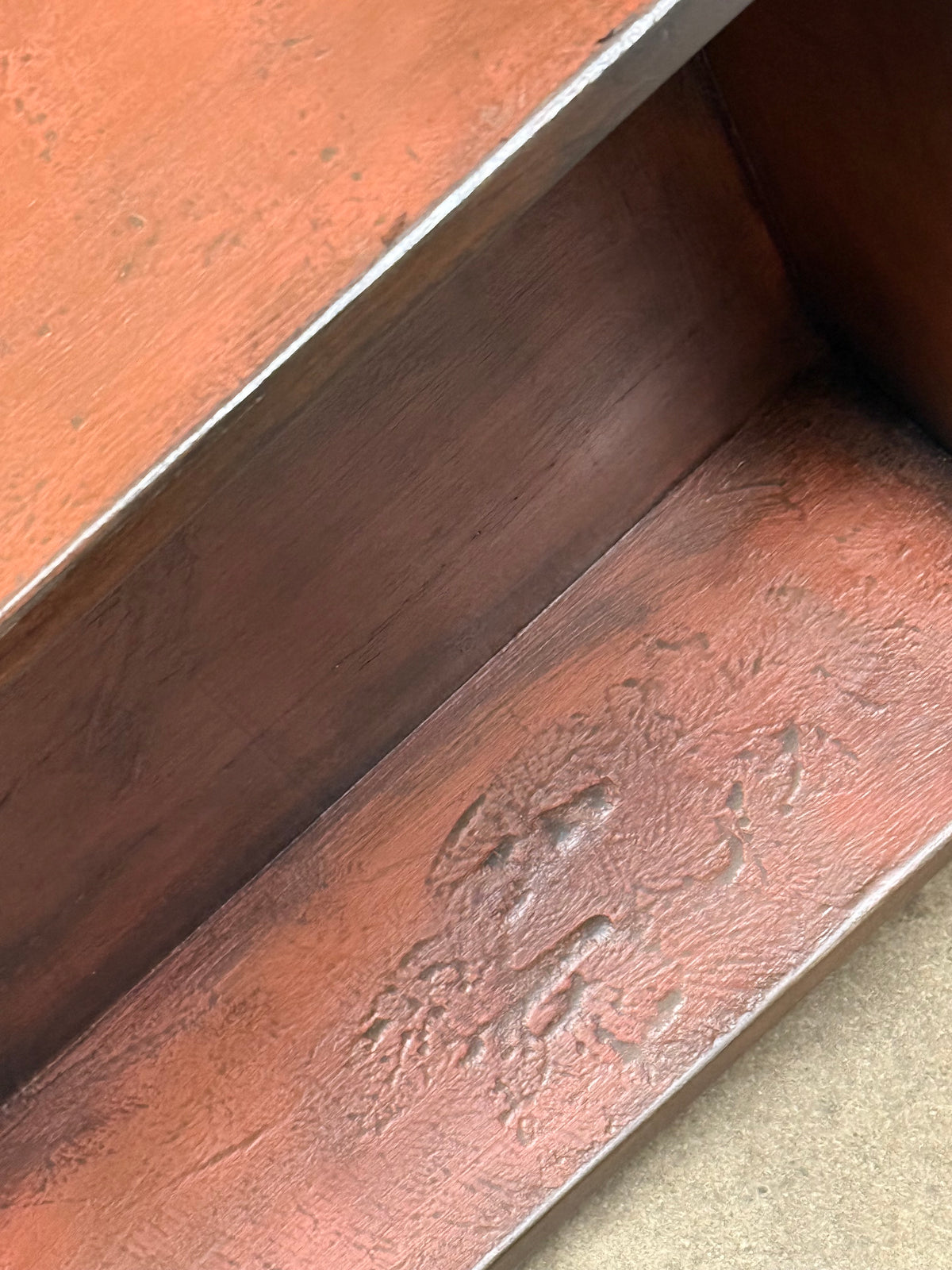 Make Do Shelf, OLDE BRICK RED