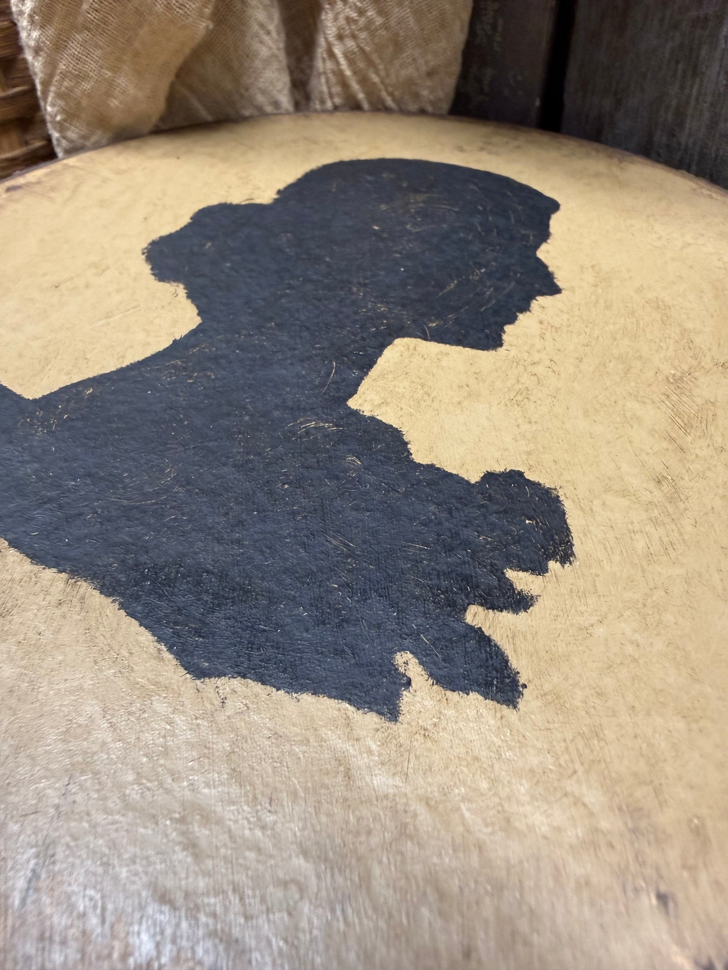 Paper Mache Box, 7.5", SILHOUTTE