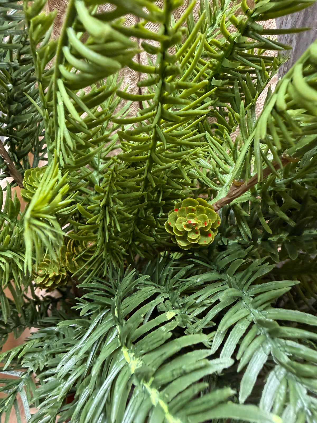 Bush, 20", PINE/SMALL CONES