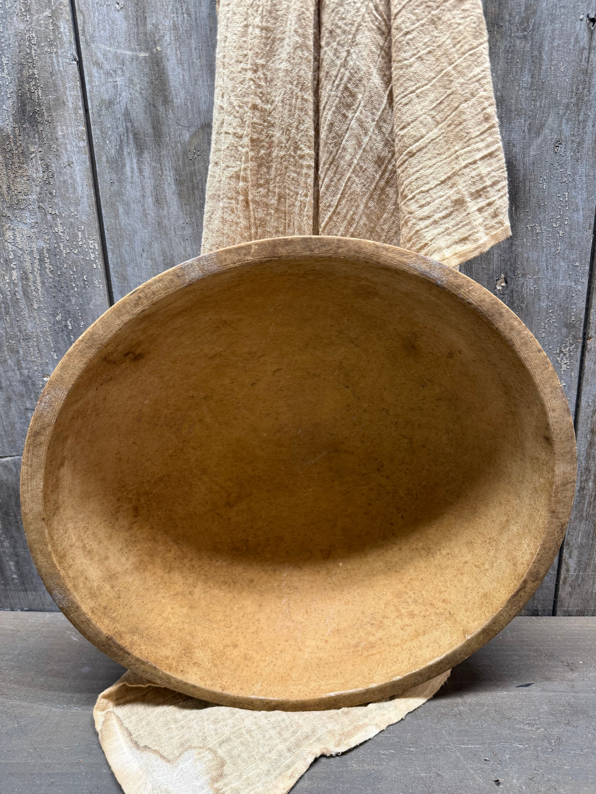 WOODEN BOWL, 13.25", Munising