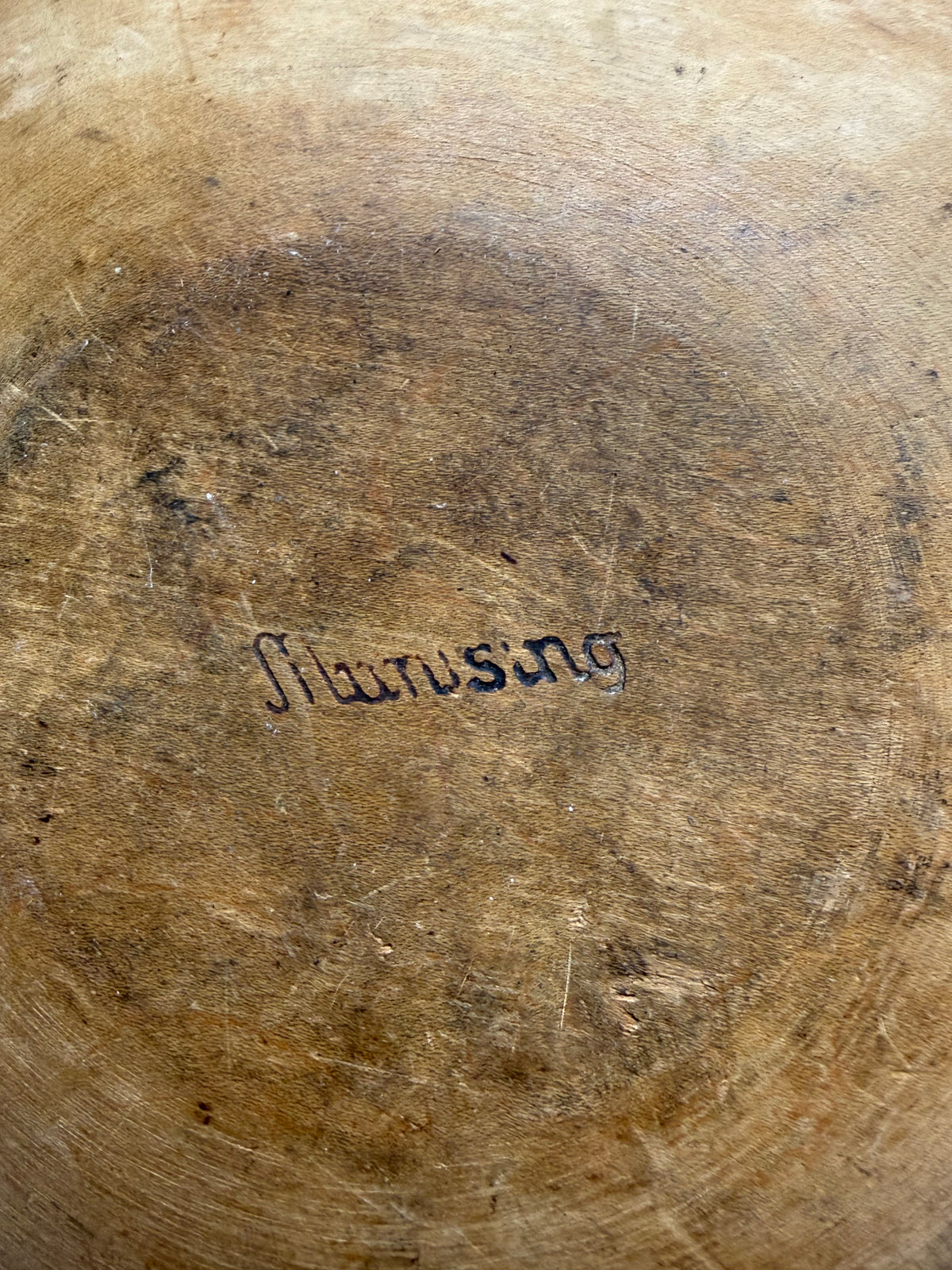 WOODEN BOWL, 15.75", Munising
