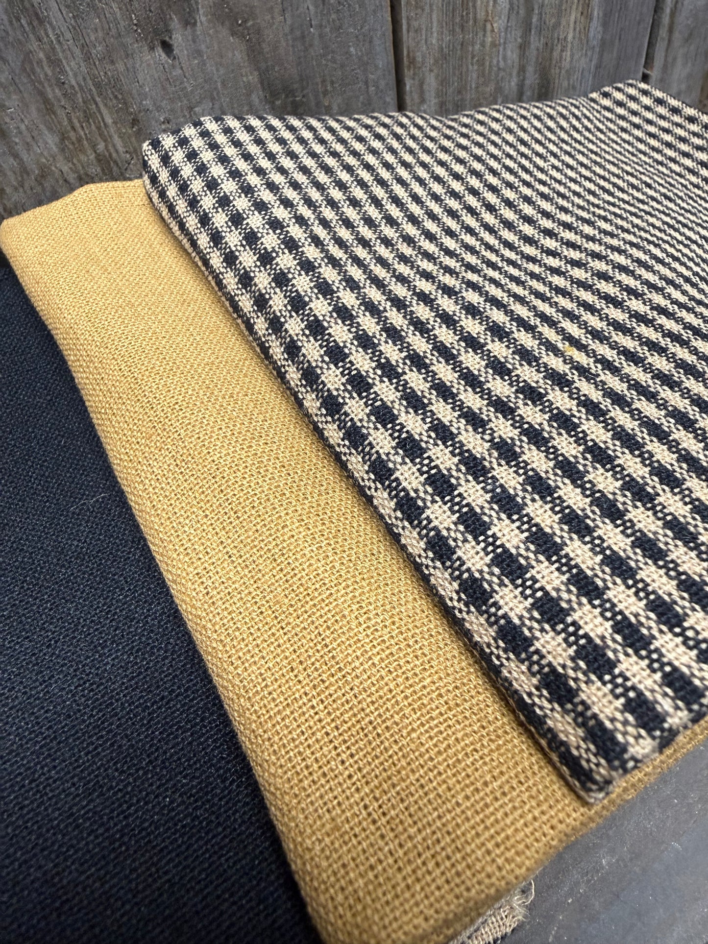 BUNDLE, Homespun Fabric, Assorted