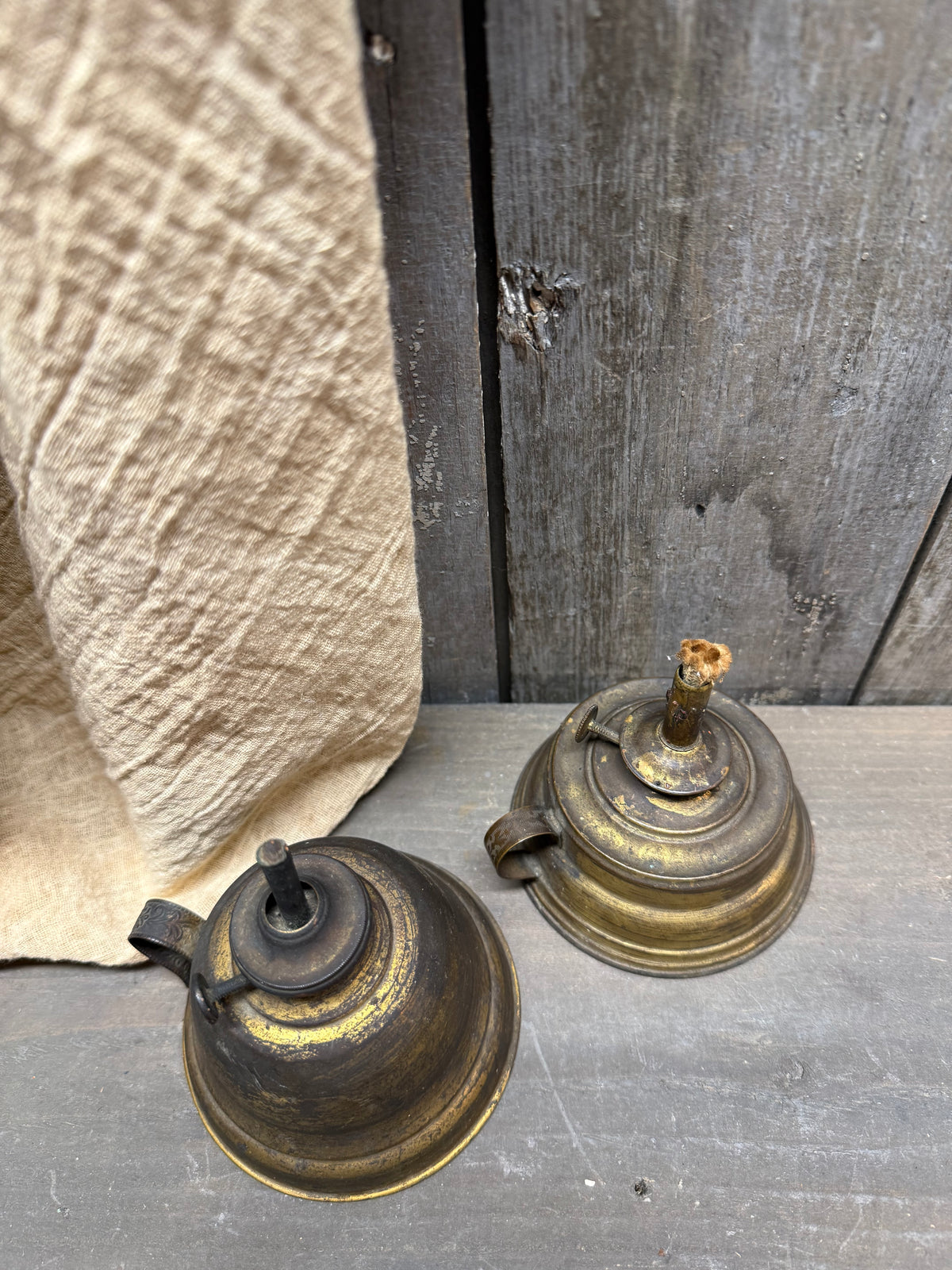 OIL LAMP BASE, Assorted
