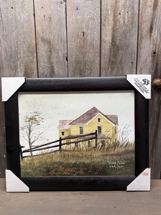 Framed Art, 12x16, MARCH WINDS