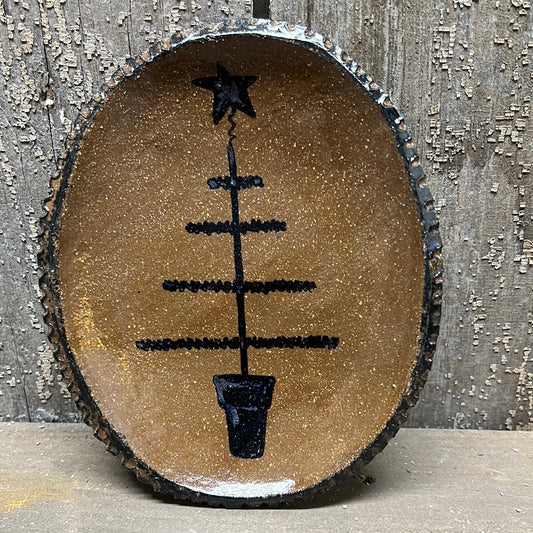 Plate, Small, FEATHER TREE