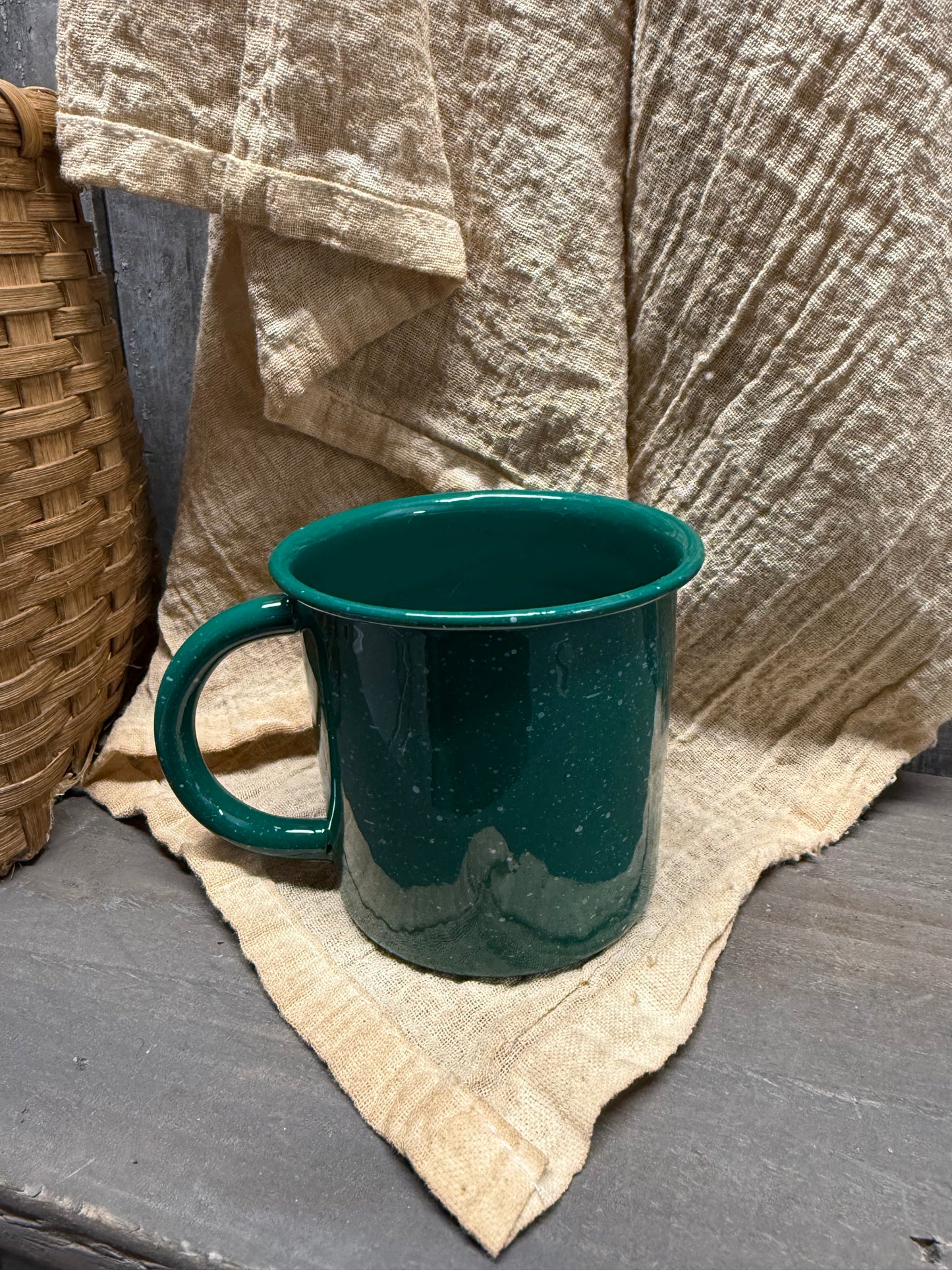 Dishes, Enamel, Set/4. CAMP SPLATTER WEAR