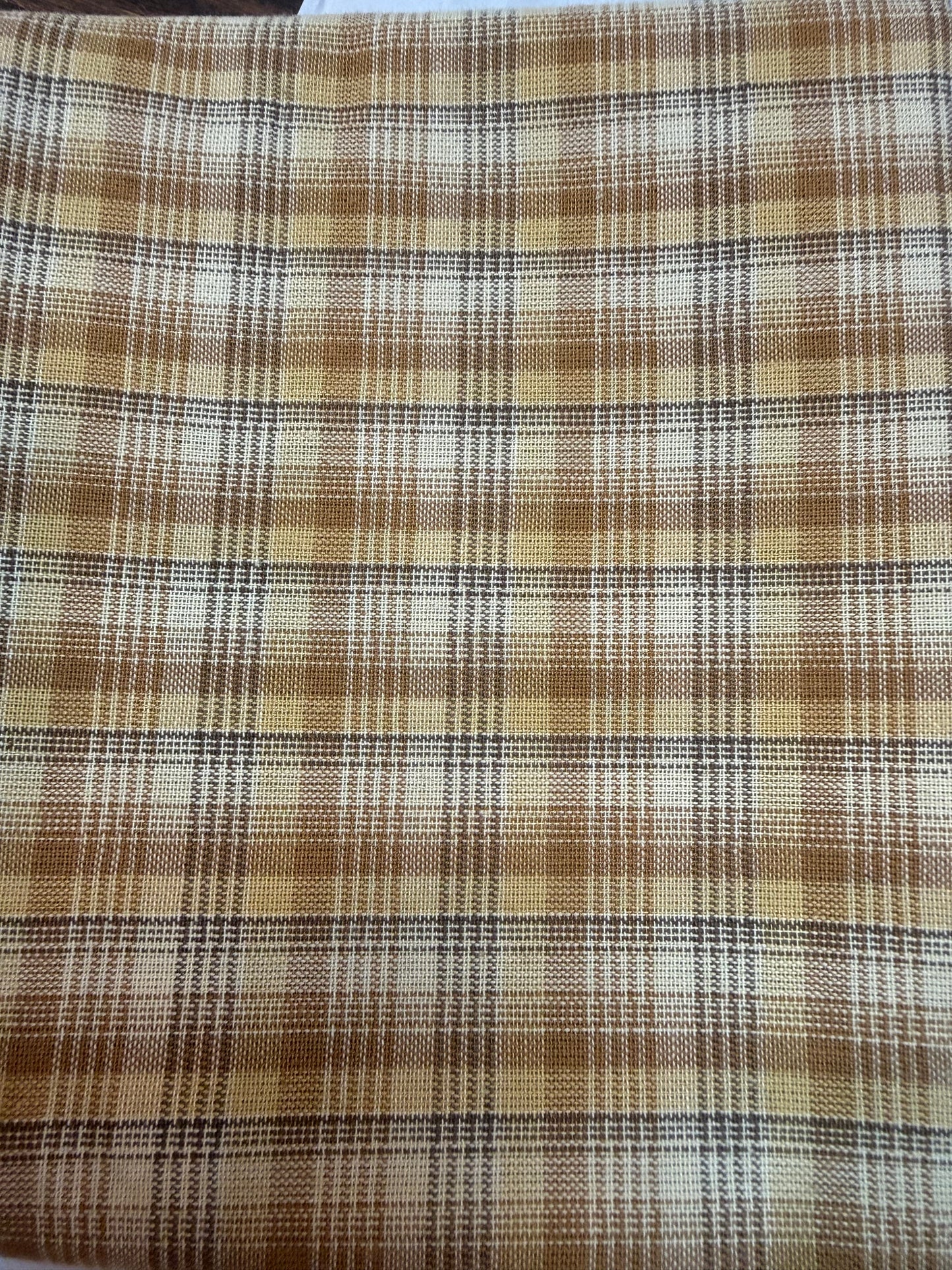 Fabric, Homespun, PLAID AND CHECKED