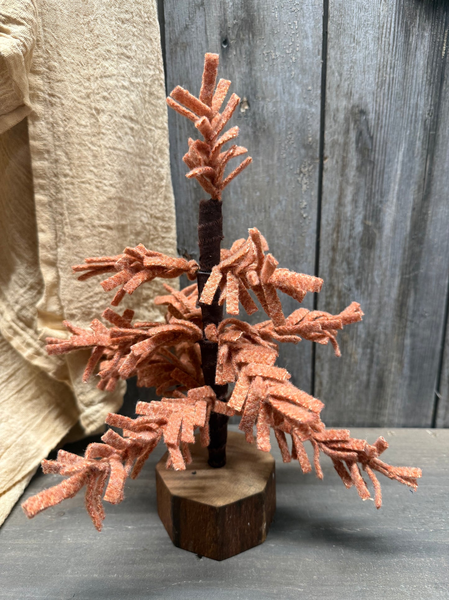 Wool Tree, 11.5", AUTUMN MIX