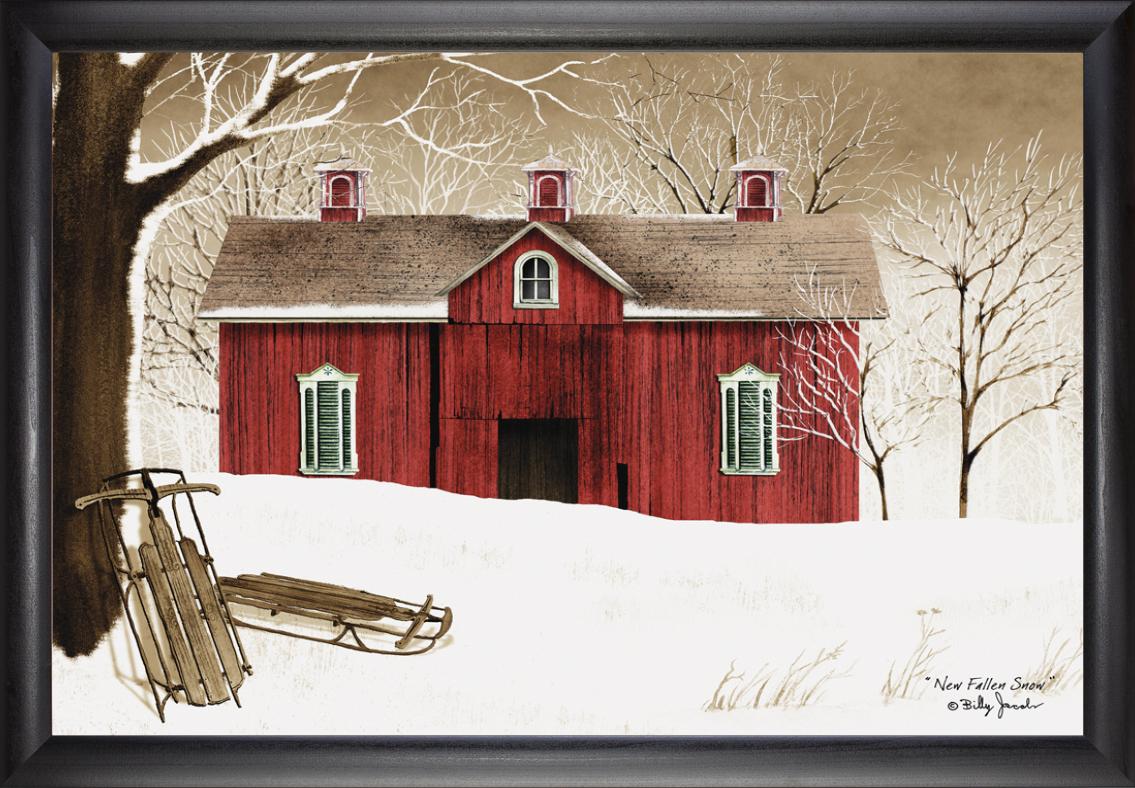 Framed Art, NEW FALLEN SNOW