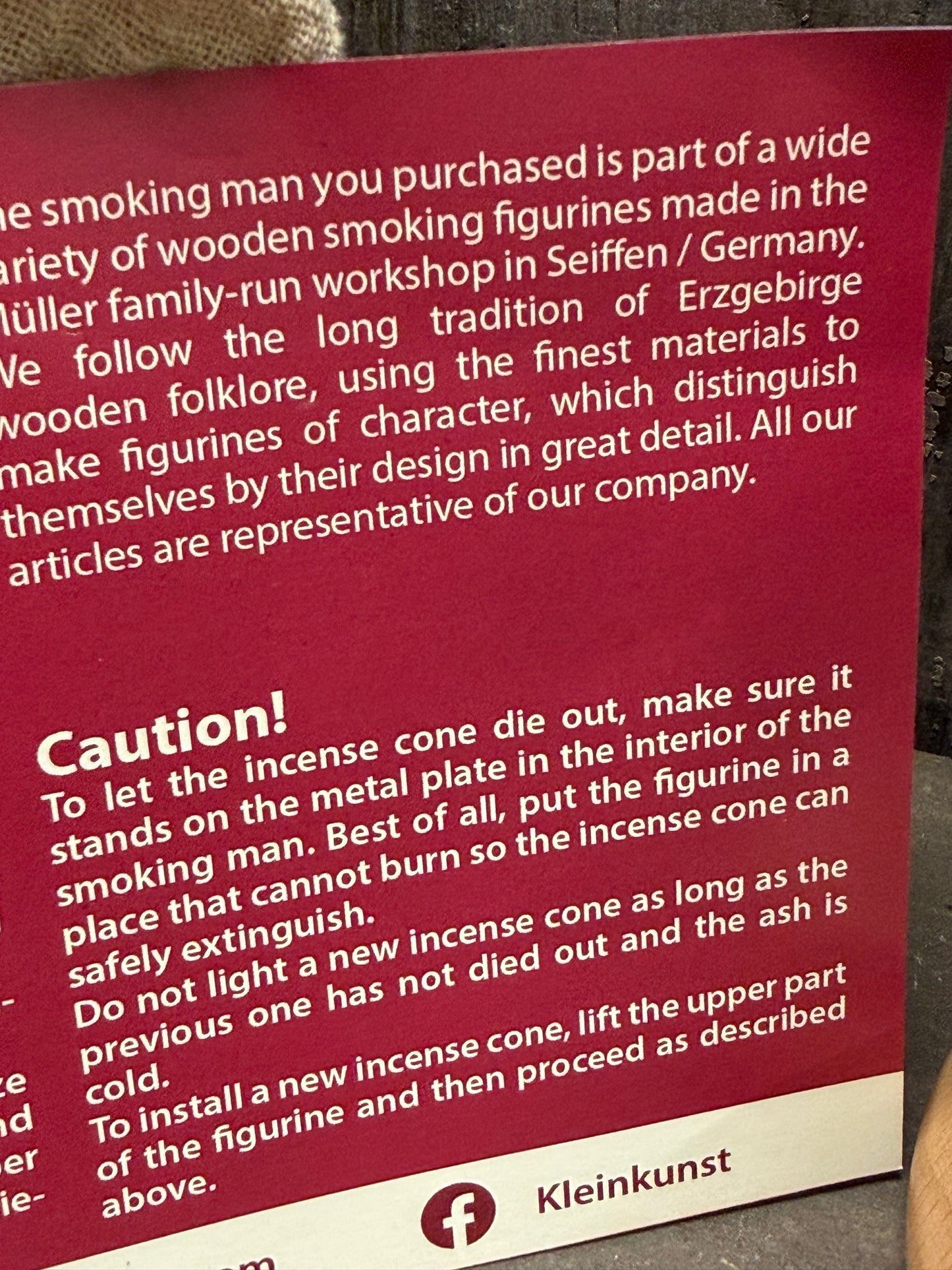 Mueller-Germany, SMOKER, 250th Anniversary Revolutionary Soldier