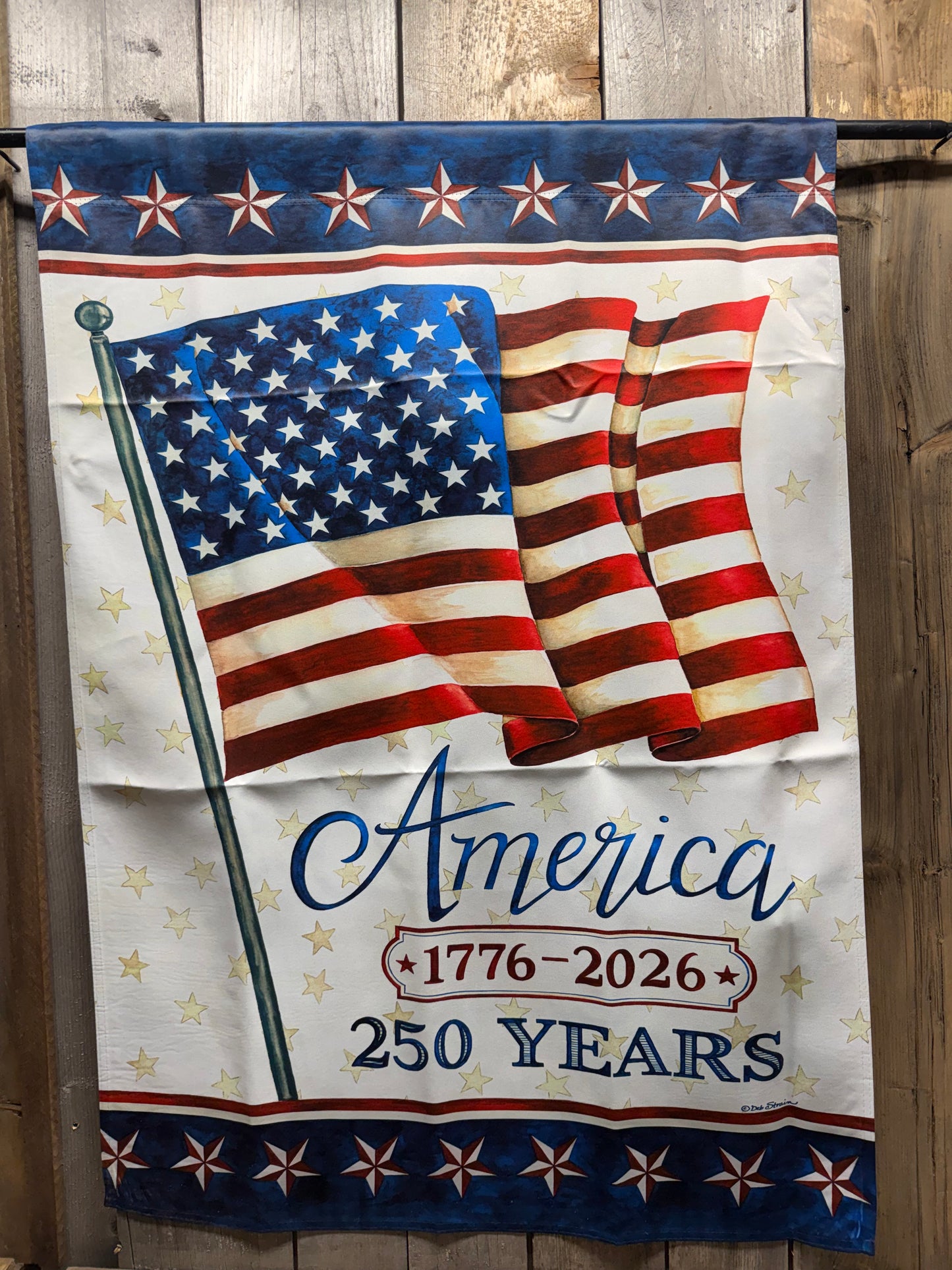 Flag, 28"x 40", AMERICA 250 YEARS