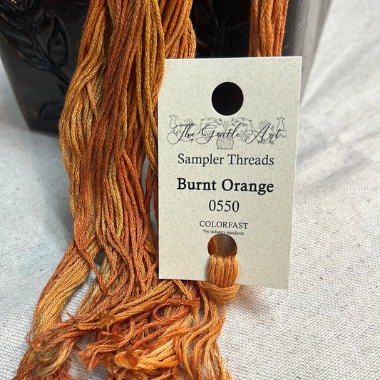 BURNT ORANGE, 0550, Sampler Threads