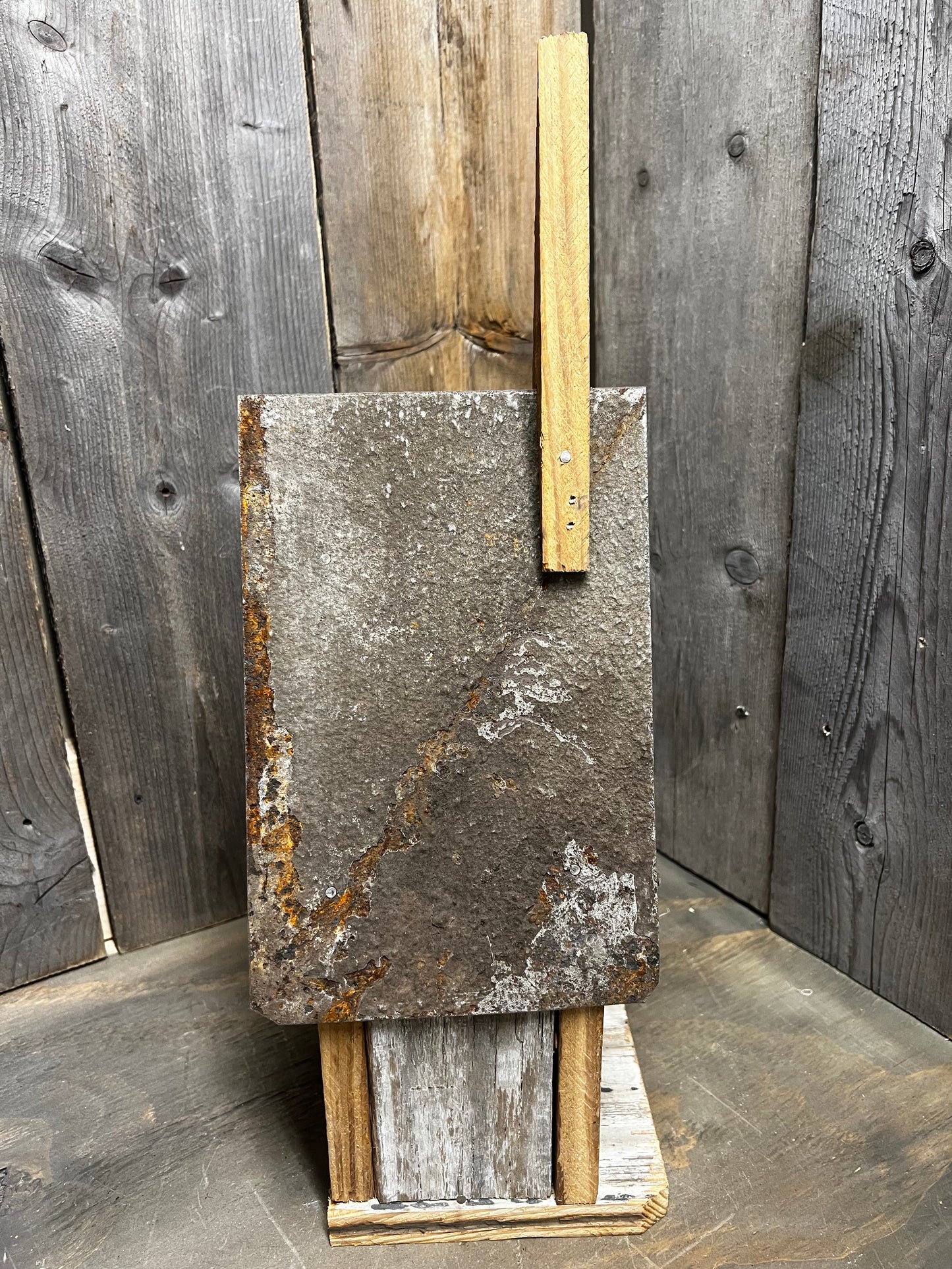 Birdhouse, Reclaimed, 19.5", CHURCH