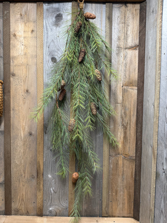 Hanging Garland, 4', MIXED STIFF PINE
