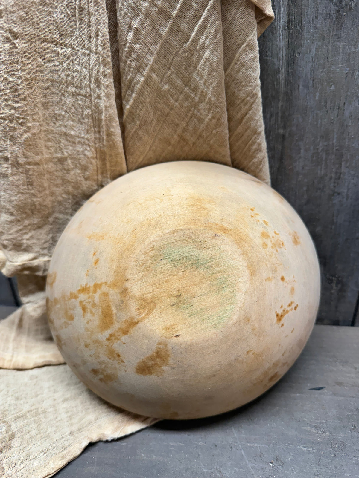 WOODEN BOWL, 7.5", OOR, Deep