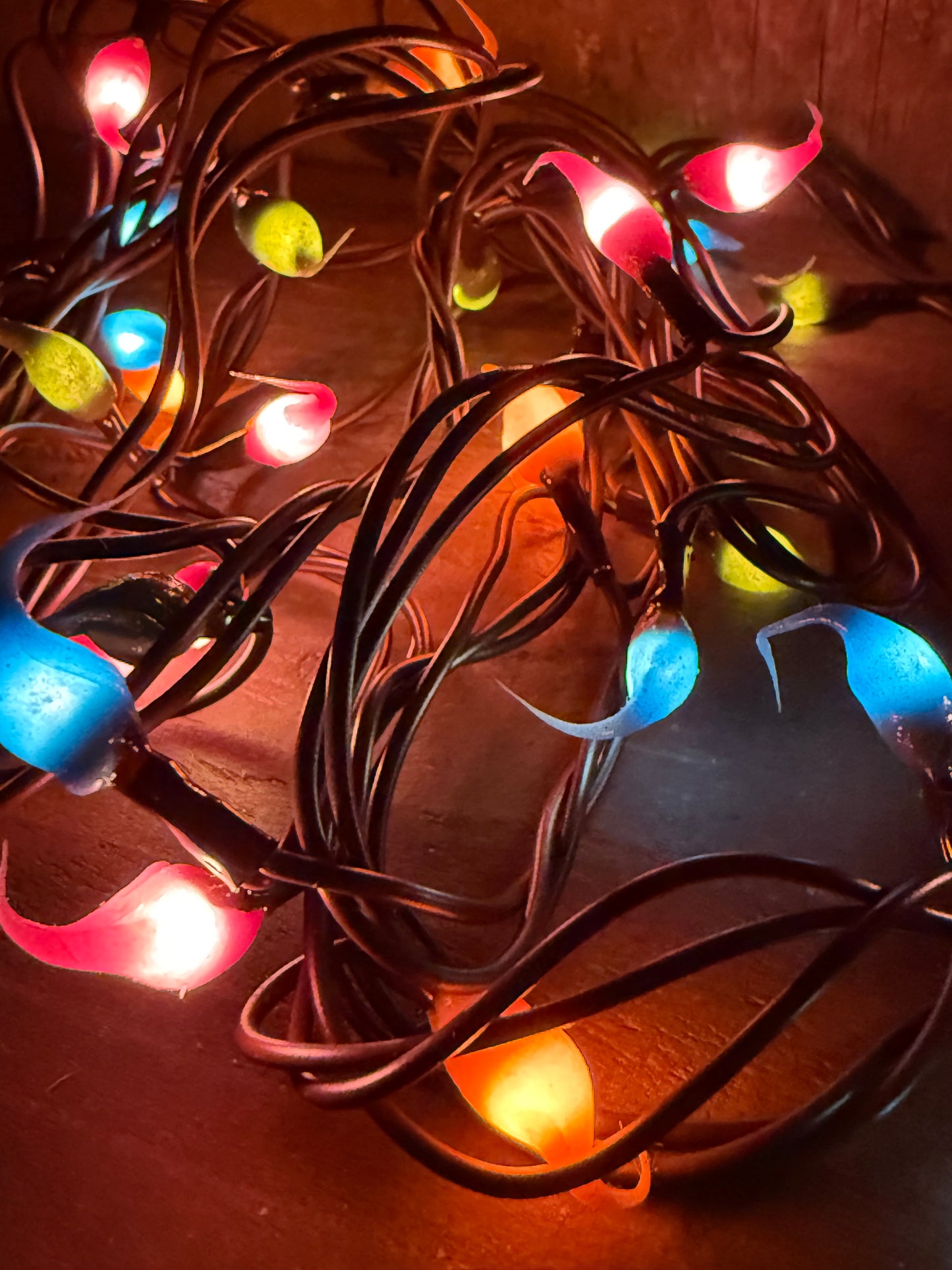 Lights, 35 Count, Hand Dipped Silicone, ELECTRIC, SPRING