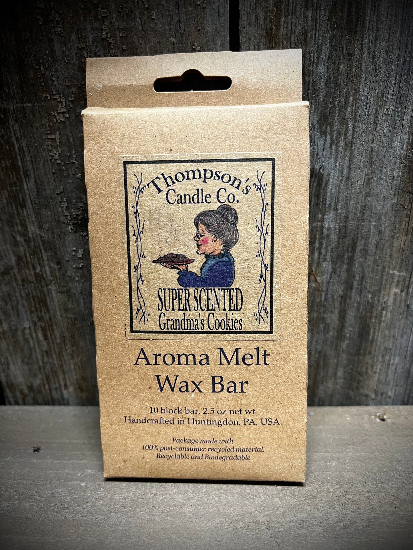 Wax Bar, 2.5 ounce, GRANDMA'S COOKIES
