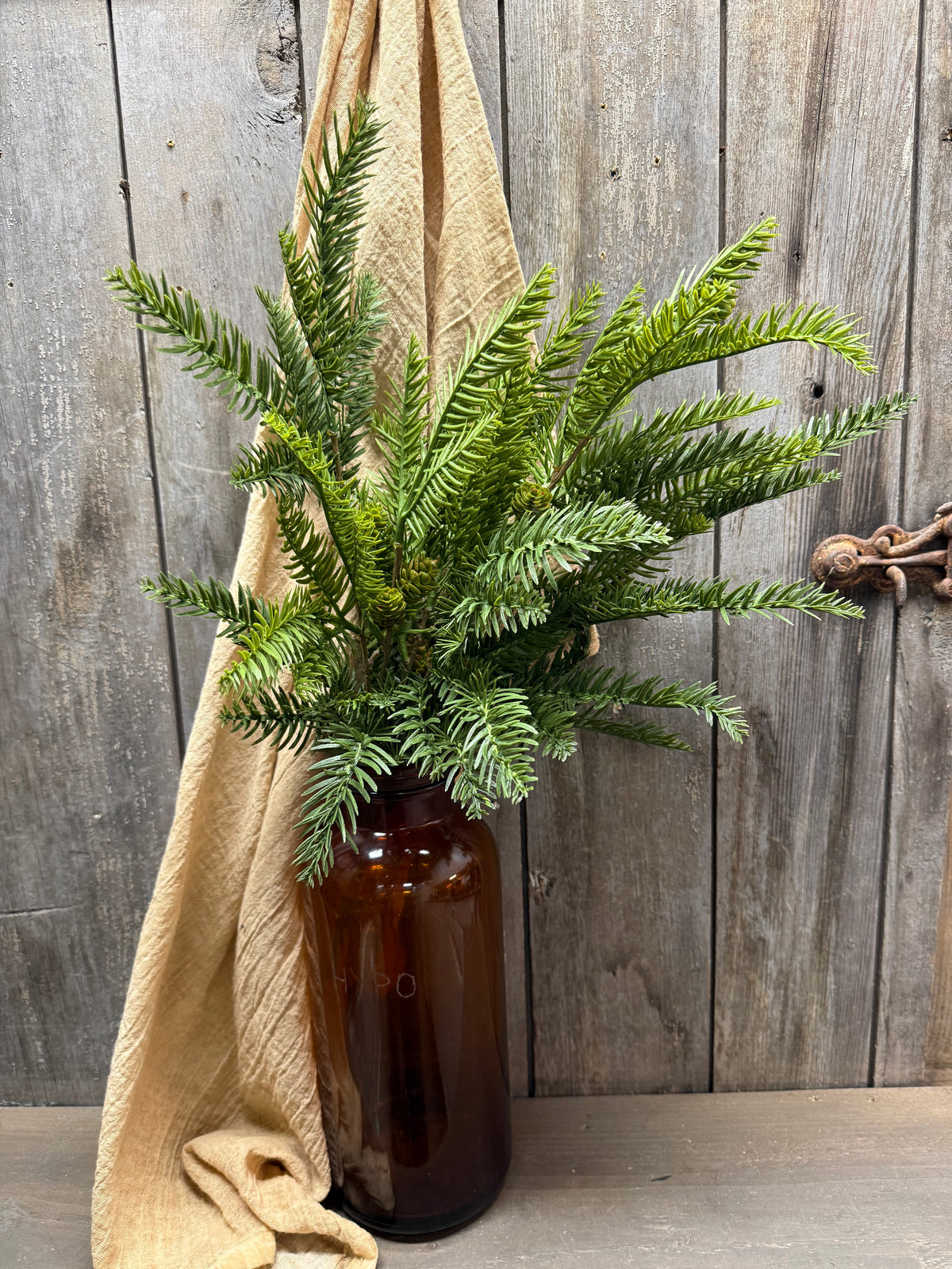 Bush, 20", PINE/SMALL CONES
