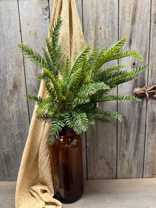 Bush, 20", PINE/SMALL CONES