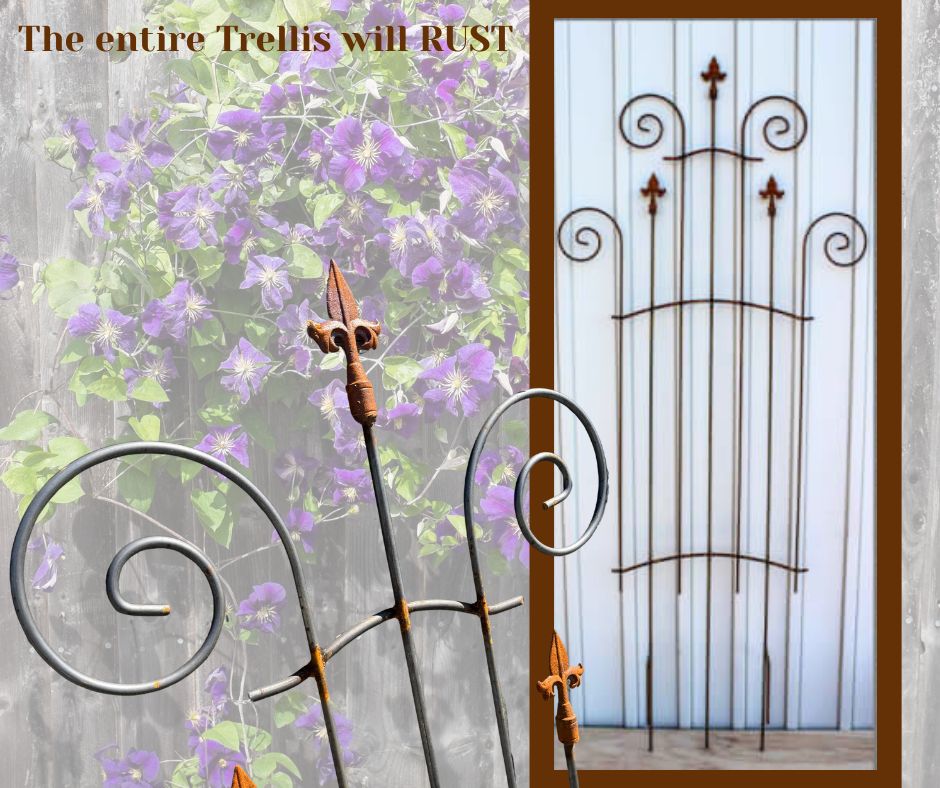 TRELLIS, Wrought Iron, LOCAL PICK UP ONLY