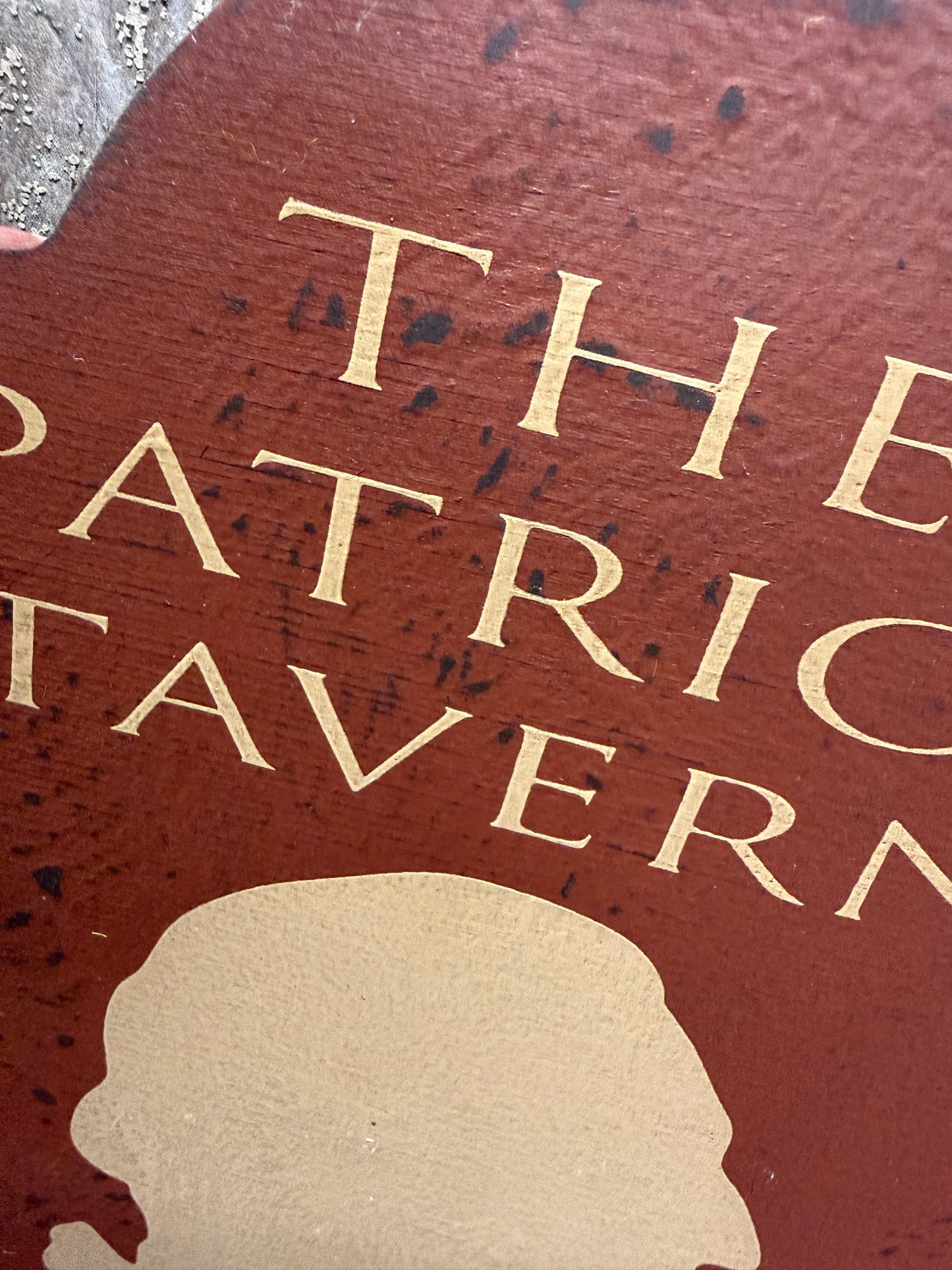 Shelf Sitter, 12"x 9", THE PATRIOT TAVERN