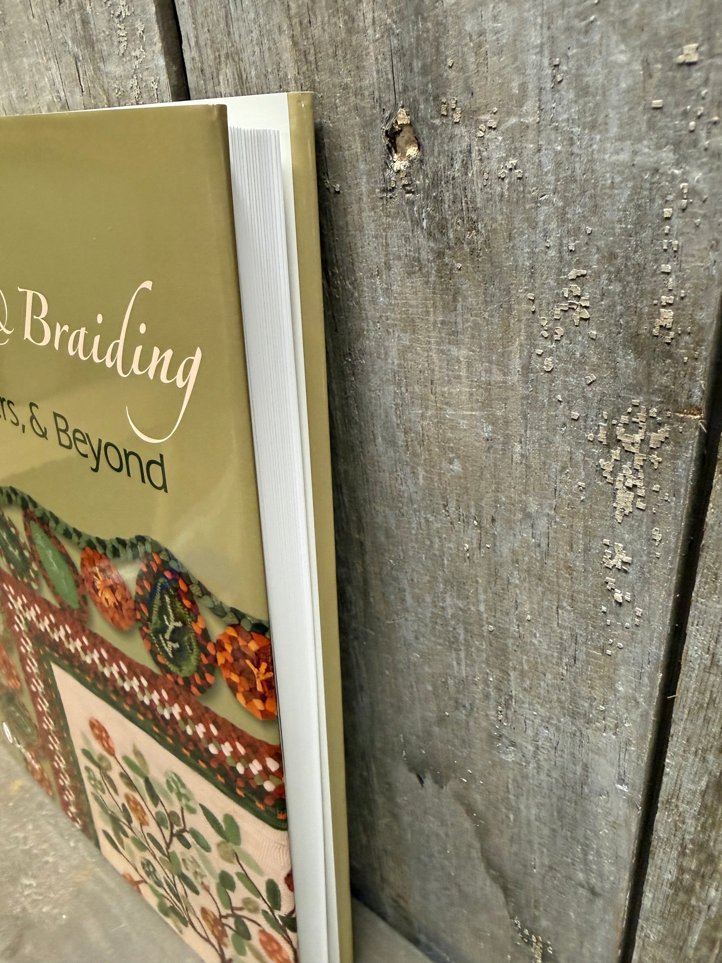 Book, Hardcover, COMBINING RUG HOOKING & BRAIDING