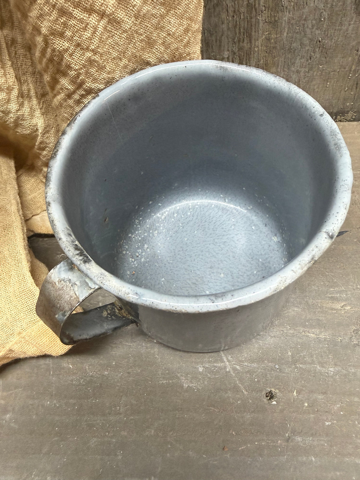 ENAMELWARE CUP, 4.5"