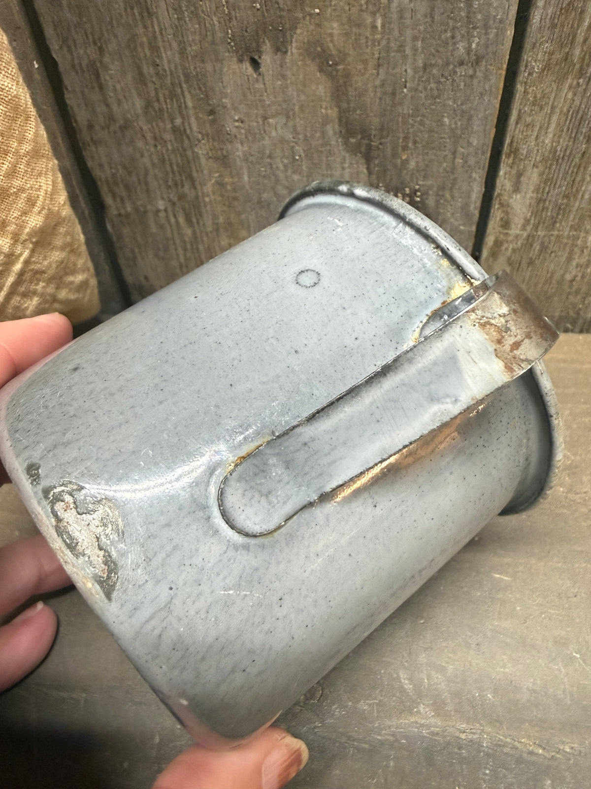 ENAMELWARE CUP, 4.5"