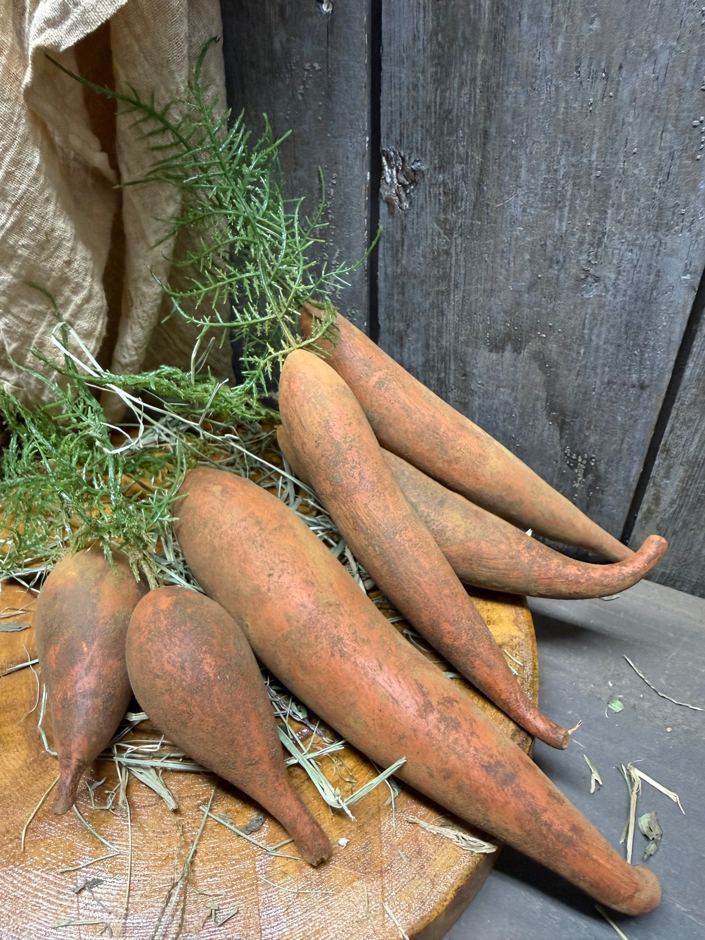 Carrot, Painted Gourd, FRESH DUG & DIRTY