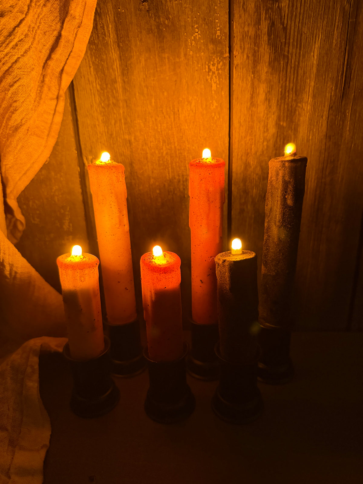 Taper Candle, LED, TIMER, PRIMITIVE TIP