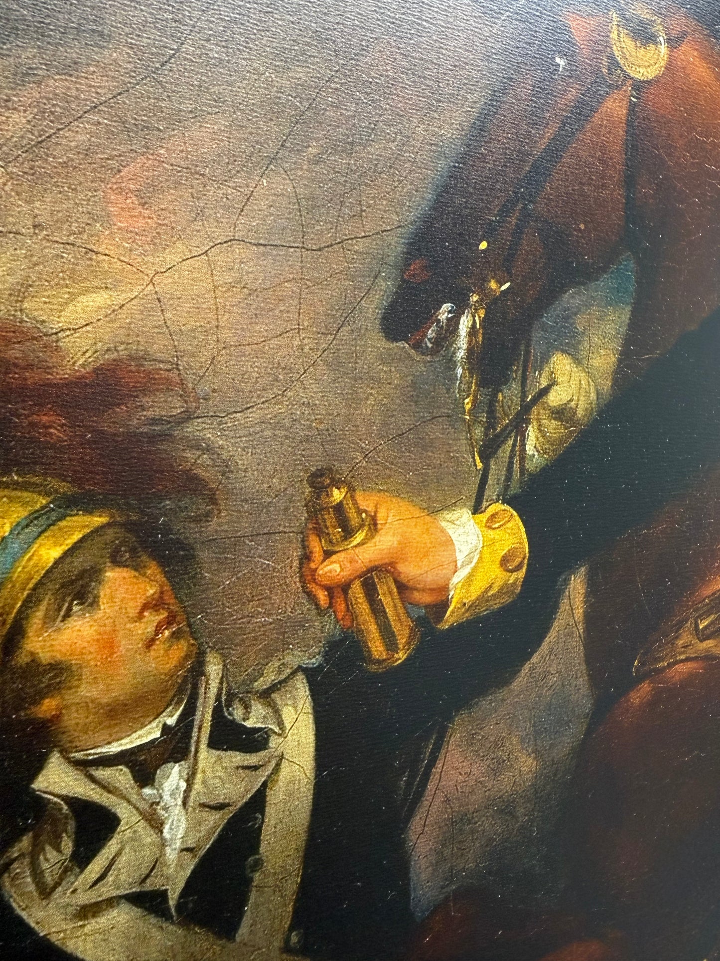 Framed Art, GEORGE WASHINGTON BEFORE THE BATTLE OF TRENTON