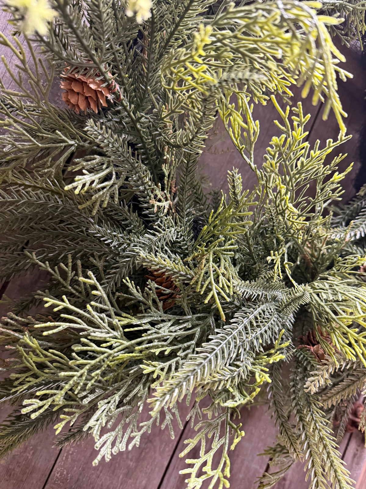 Wreath, 26", MIX PINE/PINECONE