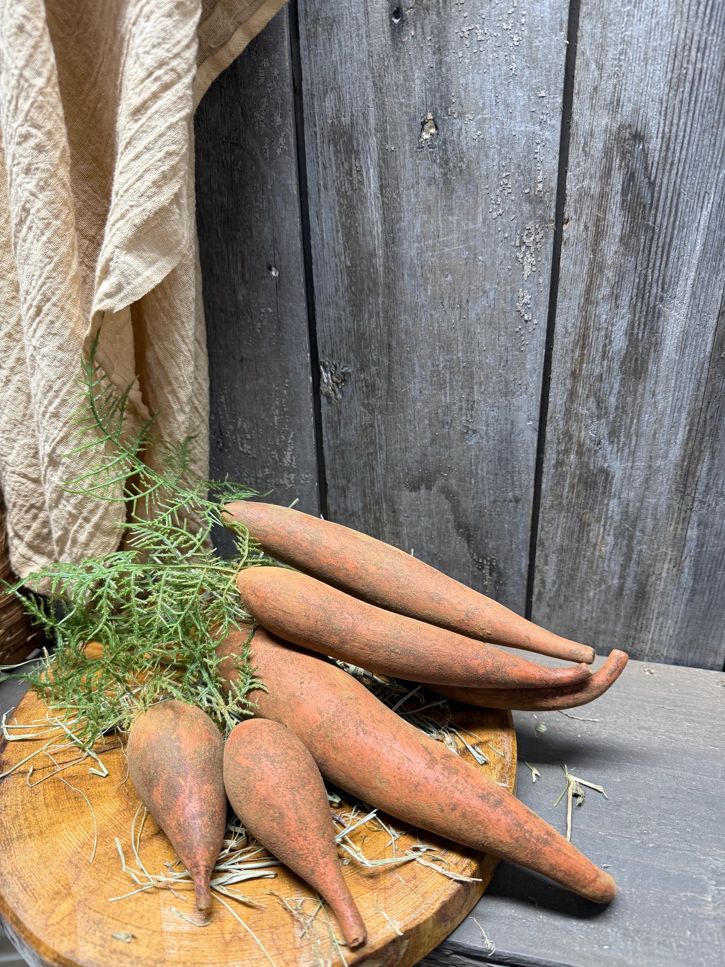 Carrot, Painted Gourd, FRESH DUG & DIRTY