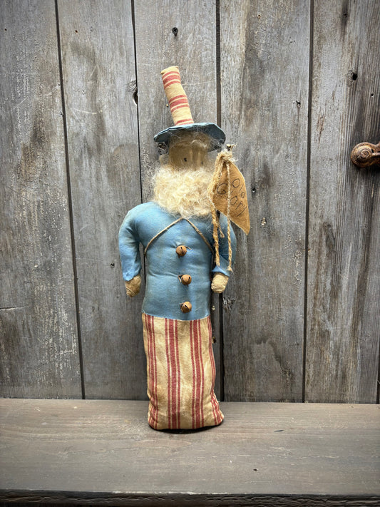 STANDING SAM, 19”, Flag