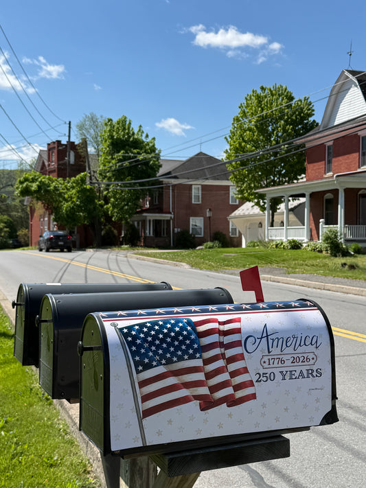 Mailbox Cover, 2 Sizes, AMERICA 250 YEARS