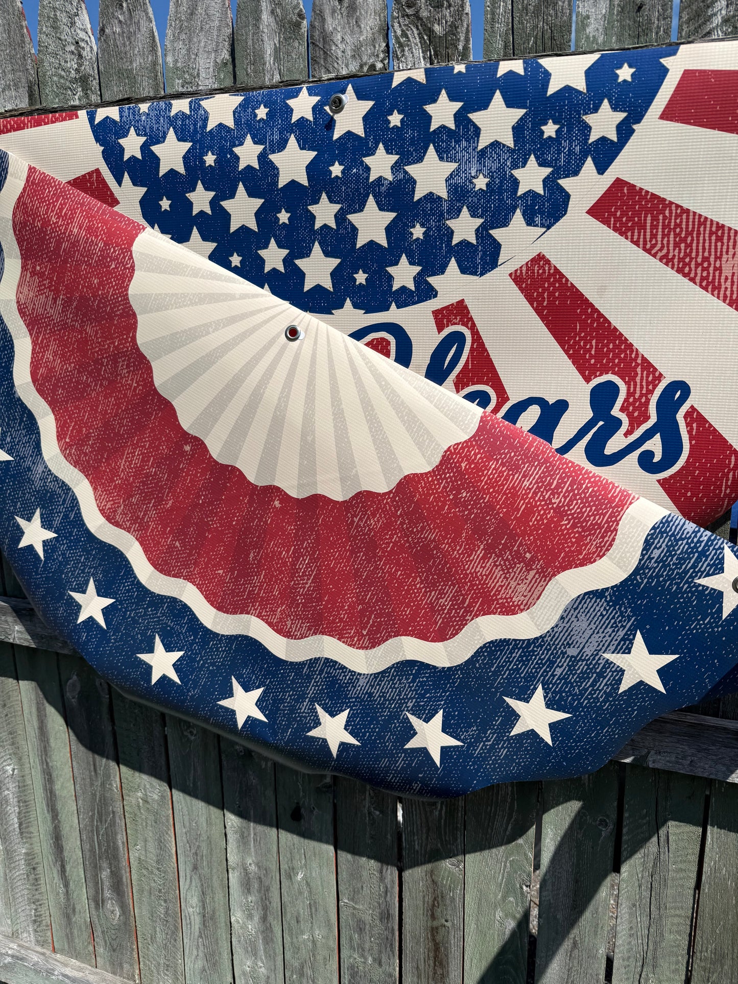 Vinyl Bunting, 24"X 48", COORDINATING DESIGNS