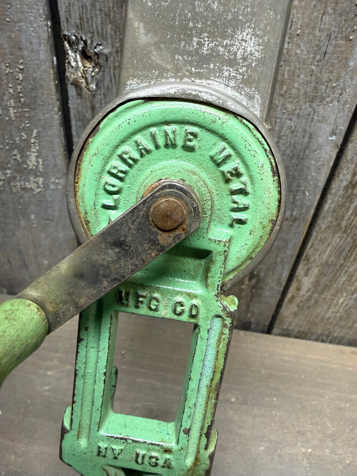 NUTMEG GRINDER, Table Mount