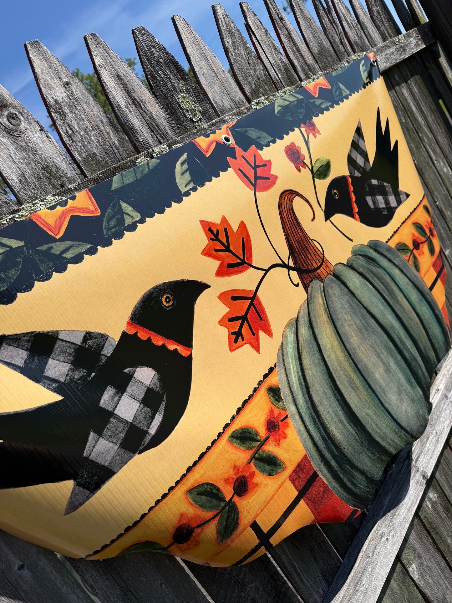 Vinyl Bunting, 24"X 48", AUTUMN