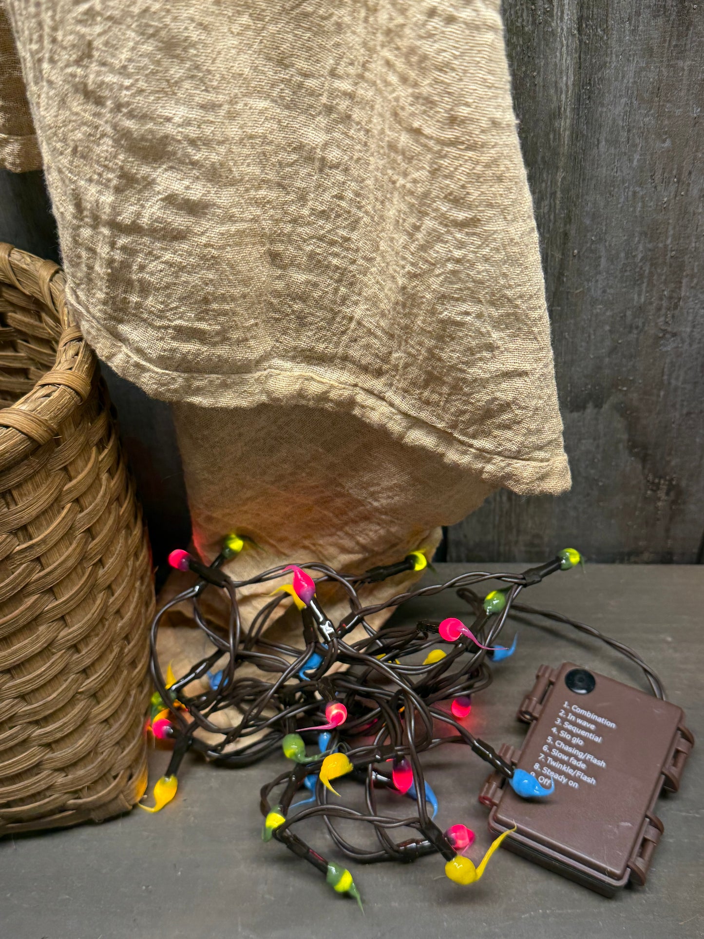 Lights, 35 Count, Hand Dipped Silicone, BATTERY, SPRING