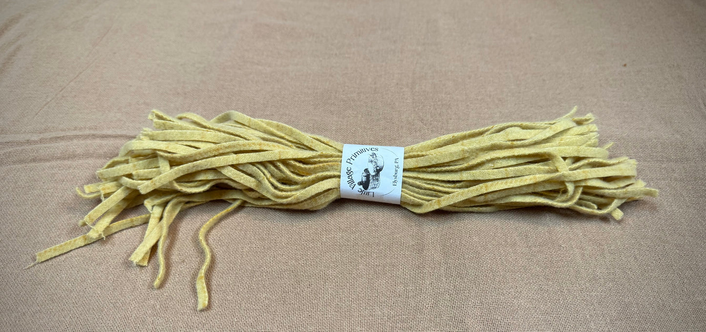 WOOL STRIPS, #8, 1/4", Pack of 50, Assorted Colors