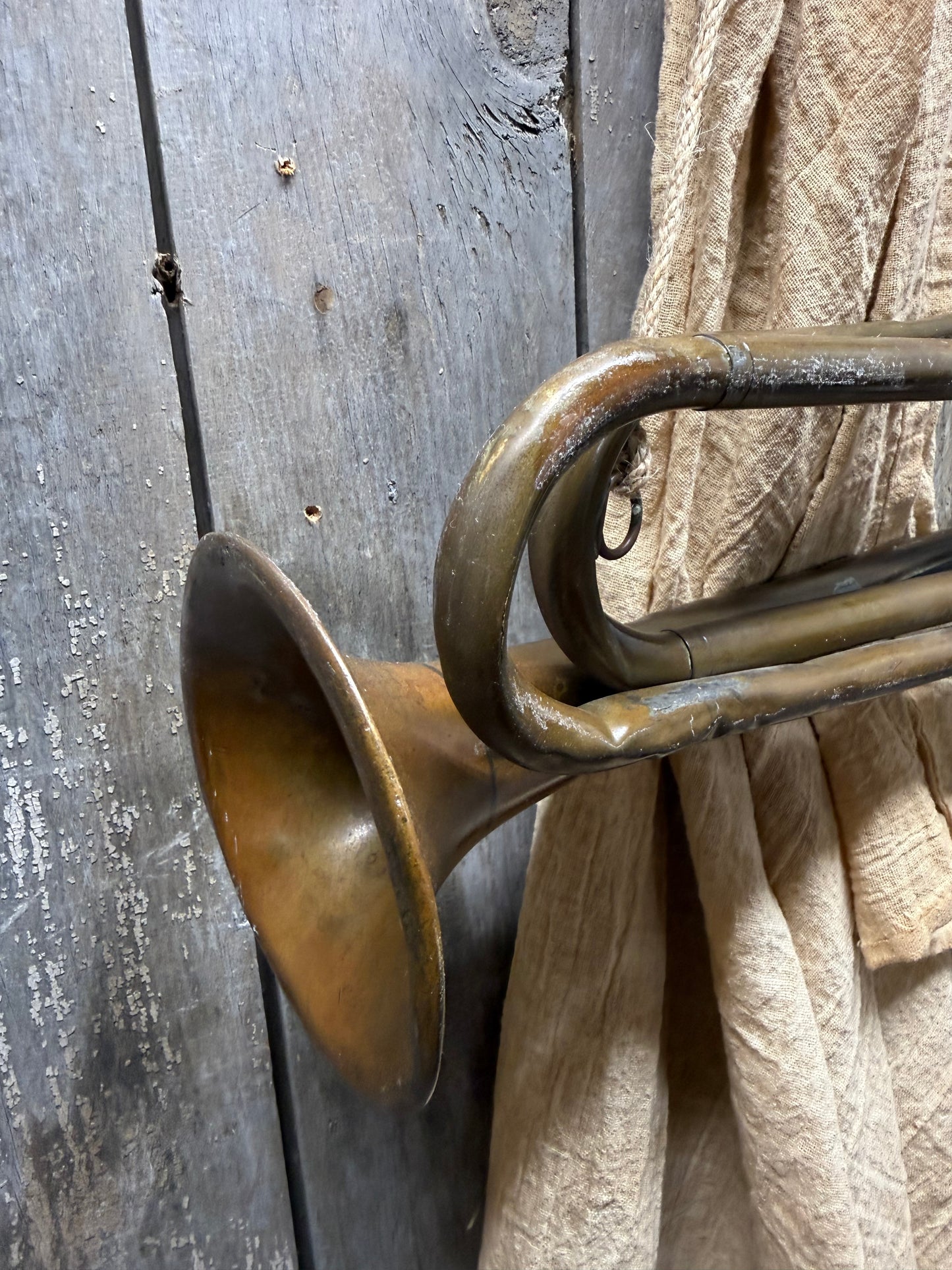 BUGLE  W/ MOUTHPIECE, As Found