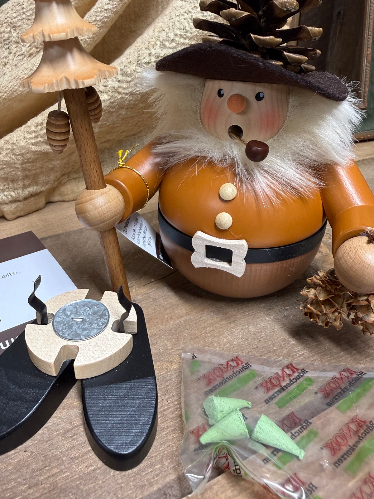 CONEMAN, NATURAL, 7.25" Smoker