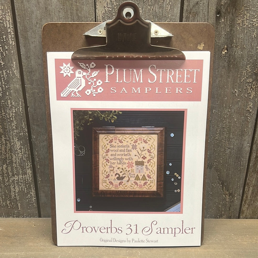 Pattern, CS, PROVERBS 31 SAMPLER